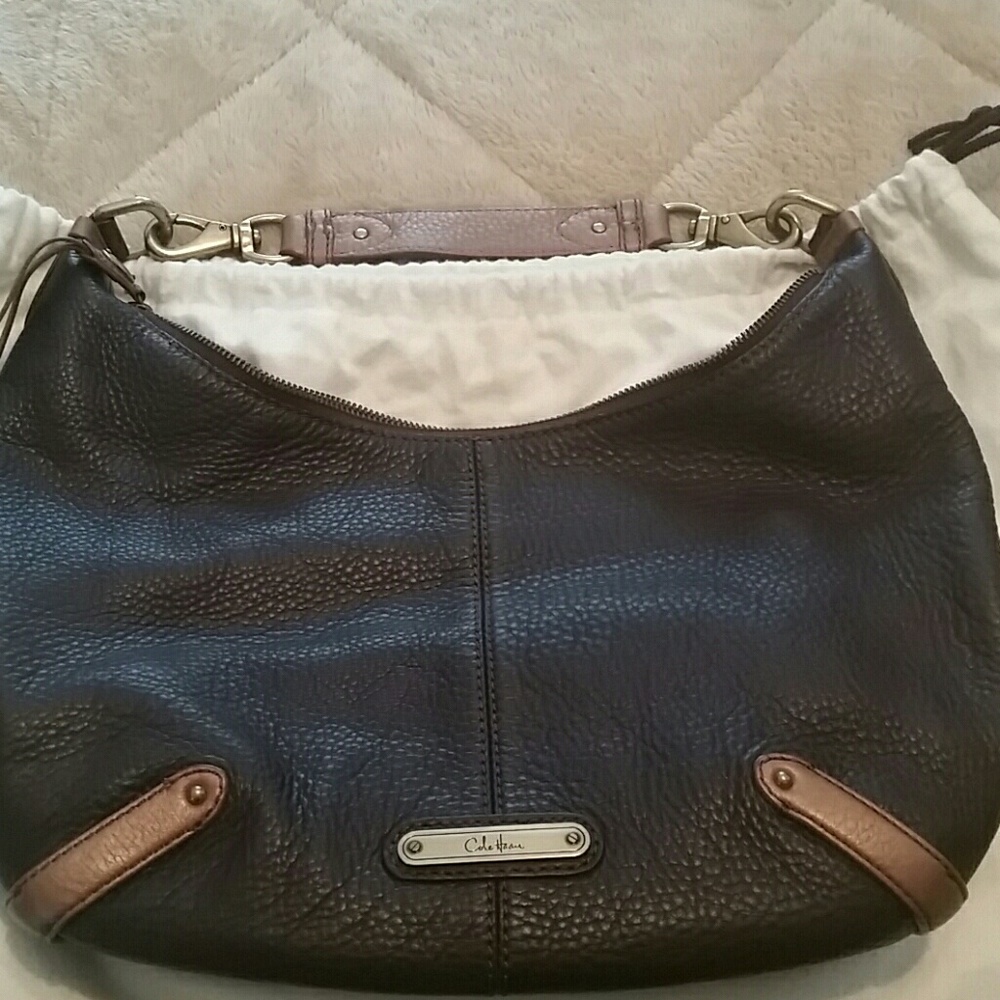 Cole Haan Tri-color leather shoulder bag